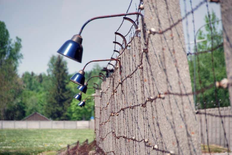 The Dachau concentration camp