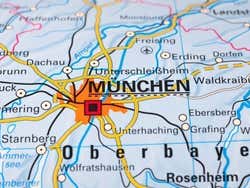 Munich on the map