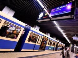 The U-Bahn, Munich's metro