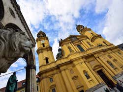 Odeonsplatz and Theatinerkirche
