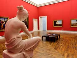 Inside the Neue Pinakothek
