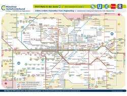 Munich Metro map
